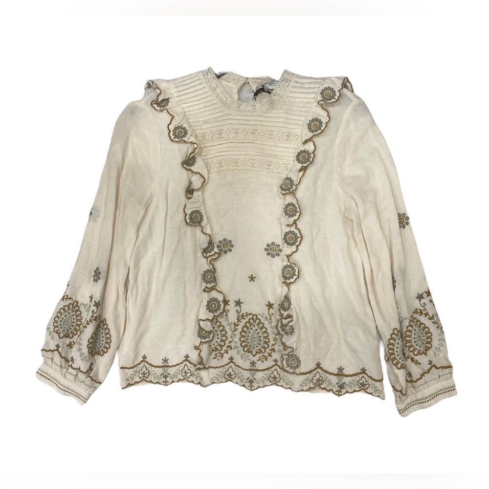 Zara Floral Blouse